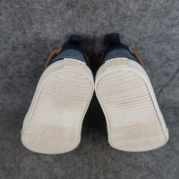 Old Navy Boat Shoes Baby Toddler Boys 6 Slip On Casual Chambray Nautical Preppy - Picture 11 of 12